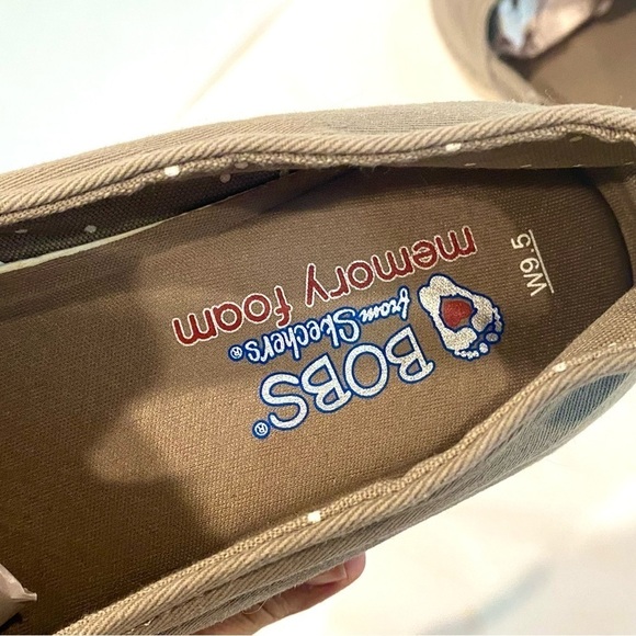 BOBS From Skechers Slip-on Espadrille Loafer w/ Arched Support Footbed Size 9.5 - Picture 8 of 11